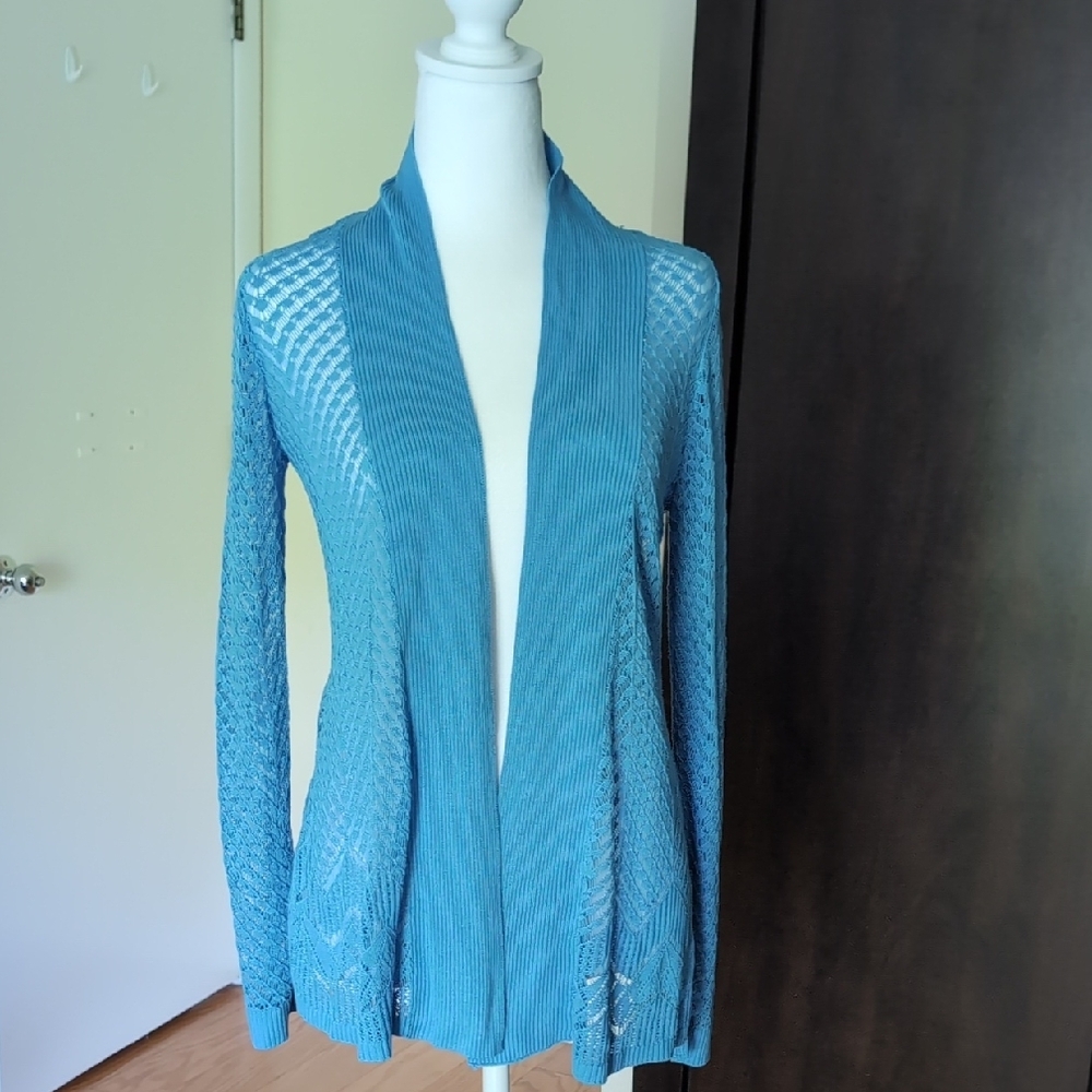 Elegant Blue Women's Sweater